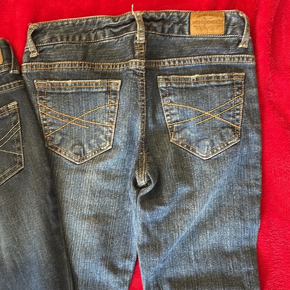 Package deal. 2 pair of aeropostale jeans. Size 00S and 00R - Picture 3 of 15